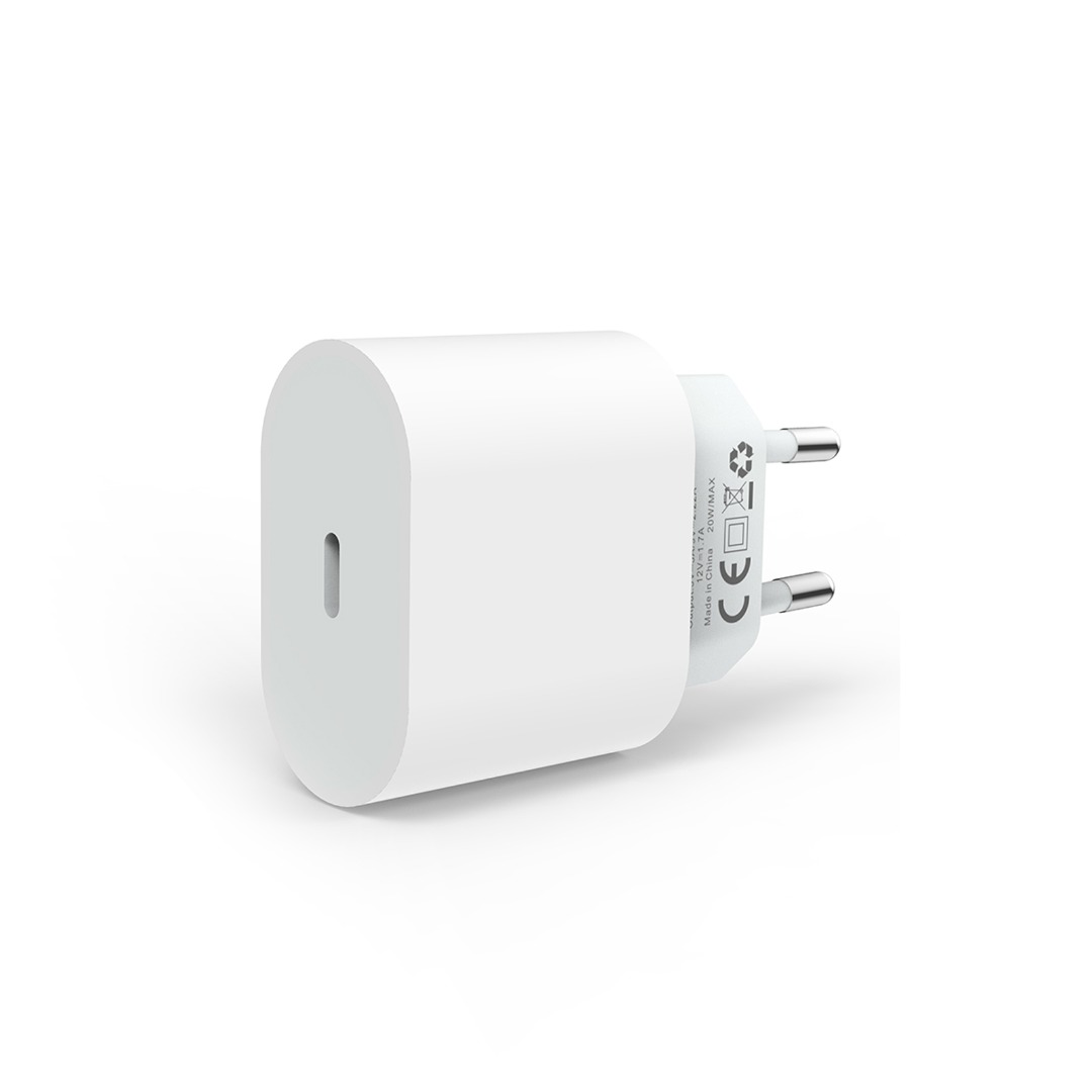 iPhone 20W USB C oplader stekker - iPhone USB - iPhonekabel.nl De beste iPhone oplader kabels + Gratis